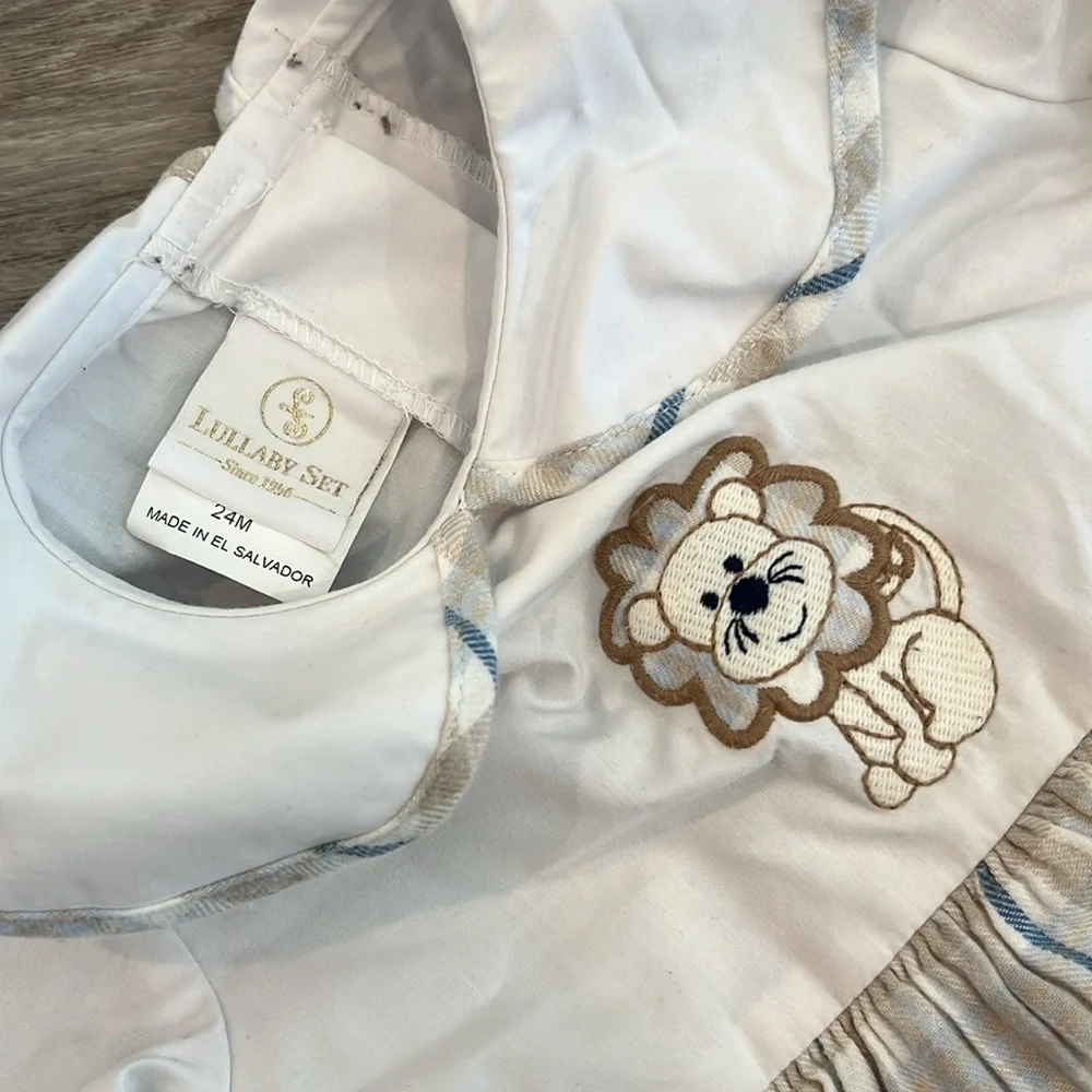 Lullaby Set Long Sleeve Lion Bubble - Picture 2 of 3